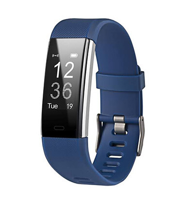 Inteligentný fitness náramok modrý