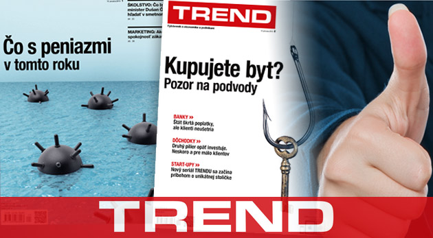 Týždenník TREND výnimočne za menej. Ušetrite až polovicu stánkovej ceny!