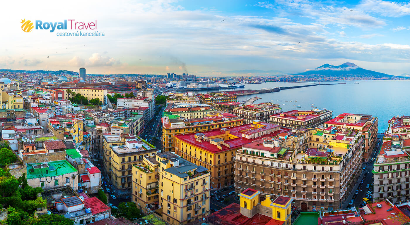 Neapol a Pompeje letecky