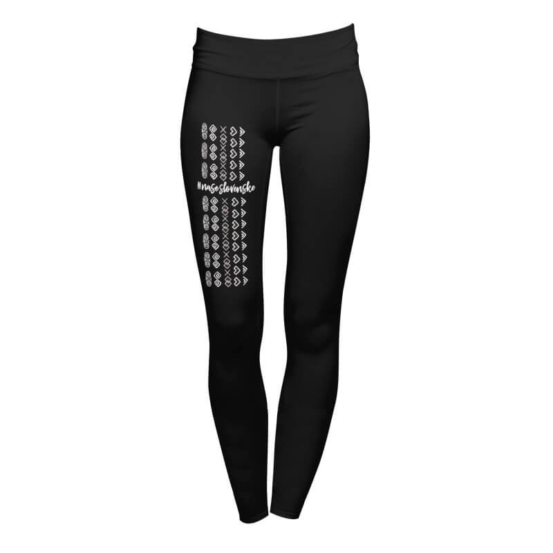 Dámske legíny so vzorom Čičmany - veľkosť S