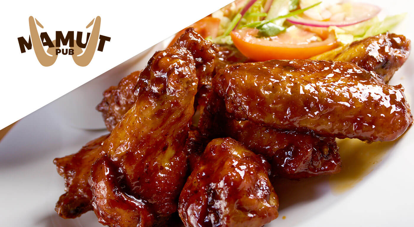 Grilované krídelká s chilli-smotanovým dresingom