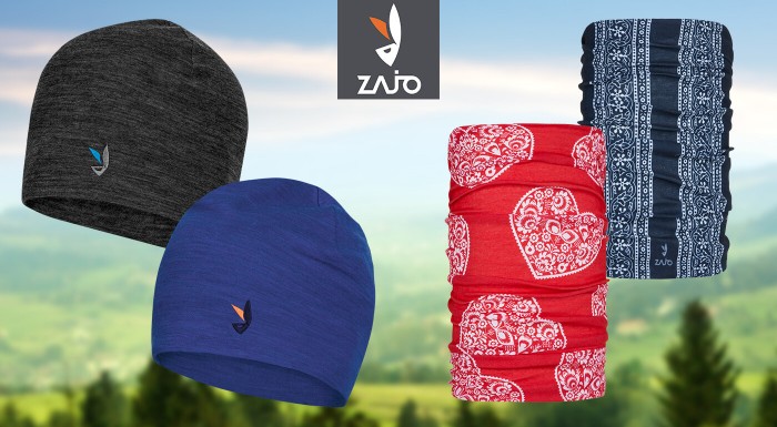 Turistické šatky a čiapky ZAJO