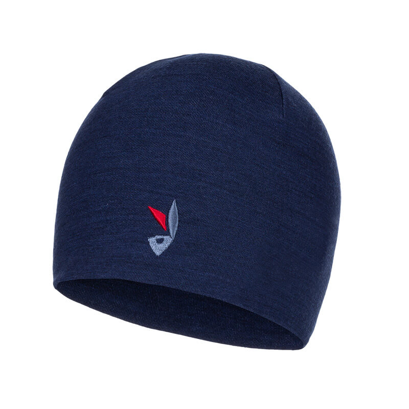 ZAJO Hals Head Merino Beanie Navy čiapka