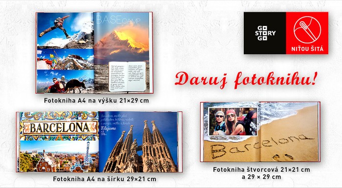 Veľká fotokniha s tvrdými doskami