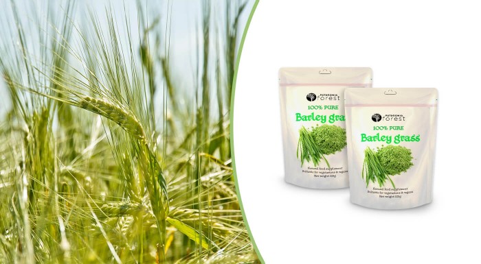 100% mladý jačmeň pre vaše zdravie