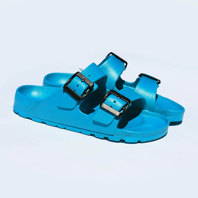 Flameshoes dámske šľapky svetlomodré - veľkosť 36