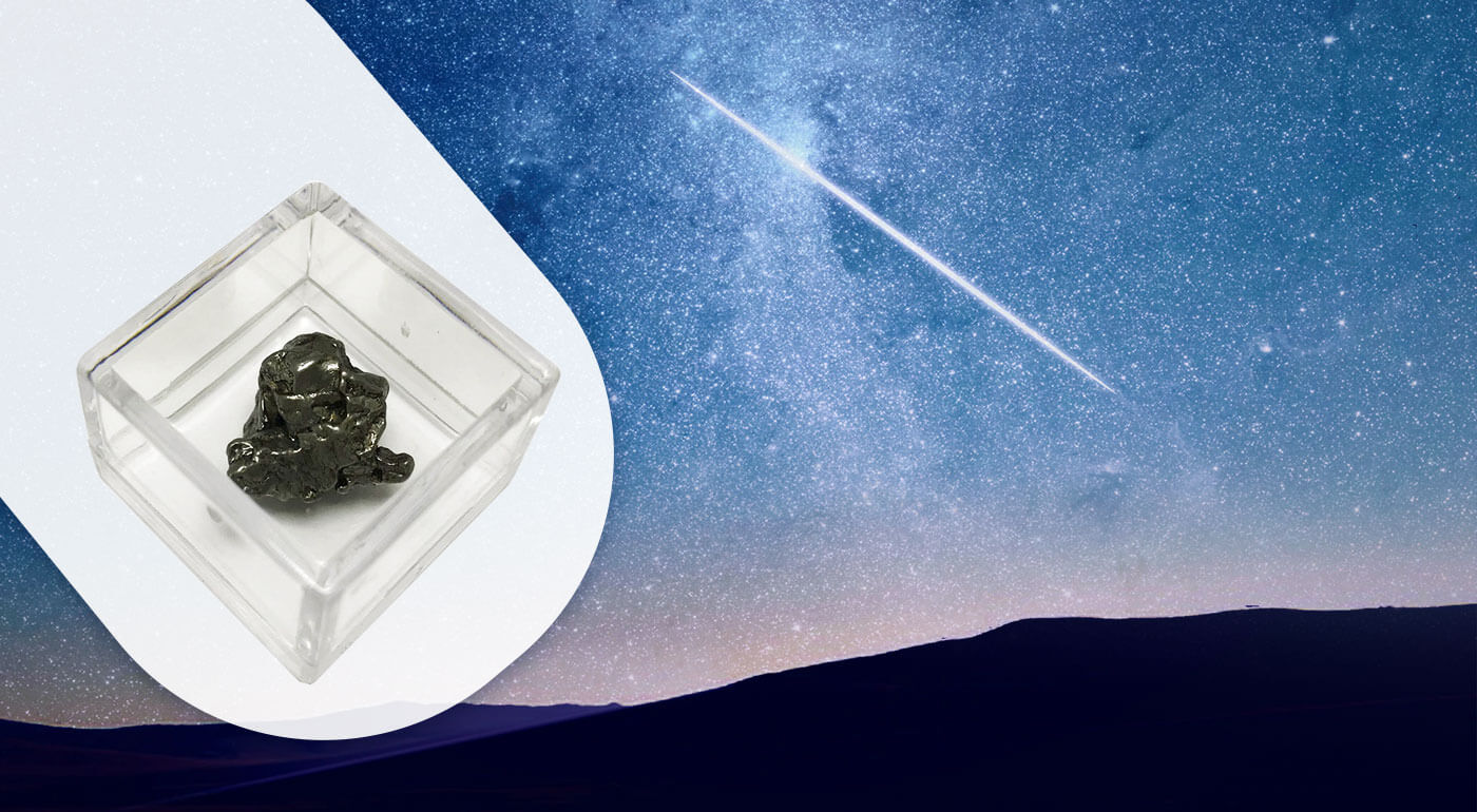 Jedinečný náhrdelník z pravého meteoritu