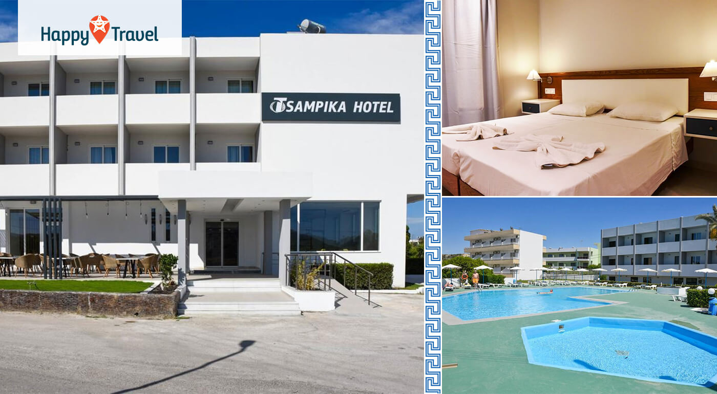 8 dní na Rhodose s polpenziou a letenkou v cene