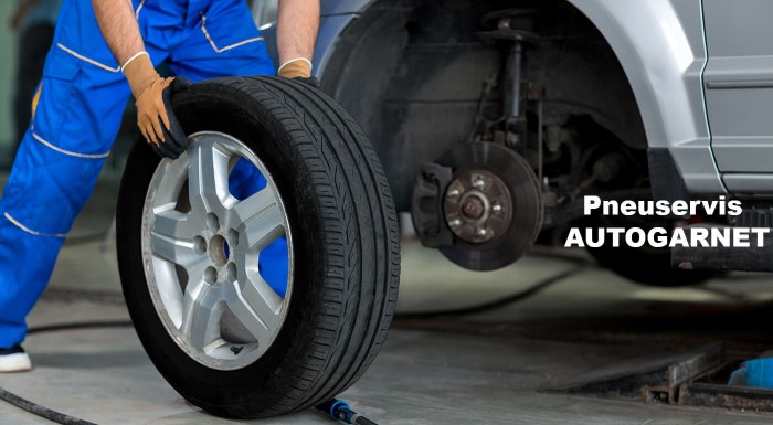 Prezutie pneumatík v pneuservise AUTOGARNET