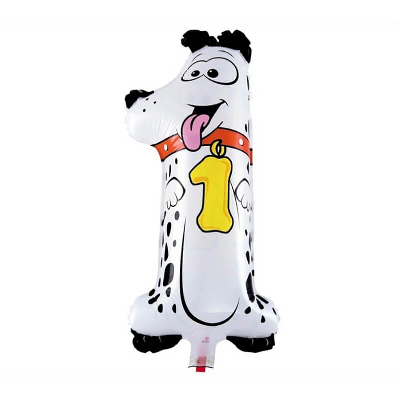 Narodeninový balón v tvare zvieratka - číslo 1