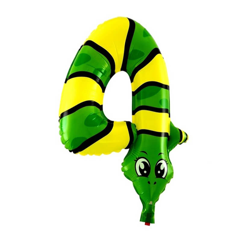 Narodeninový balón v tvare zvieratka - číslo 4