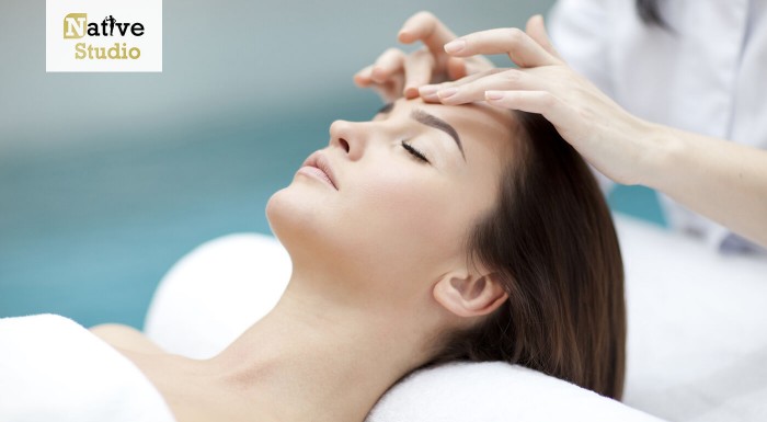Masáž tváre v prešovskom Native Studio