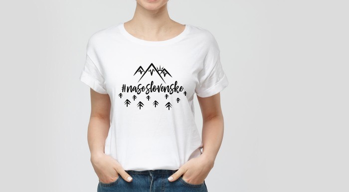 Dámske tričká inšpirované folklórom