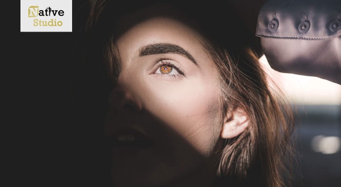 Úprava obočia v prešovskom Native Studio