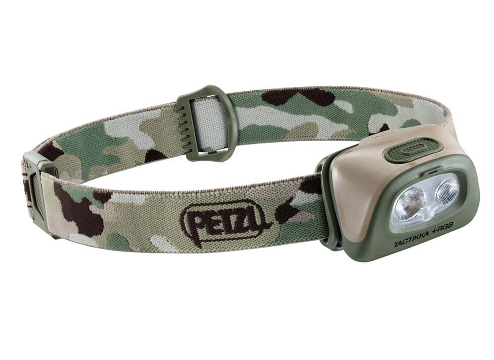 PETZL Tactikka+ RGB čelovka - kamufláž