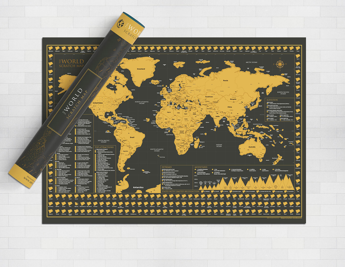 Stieracia mapa sveta
