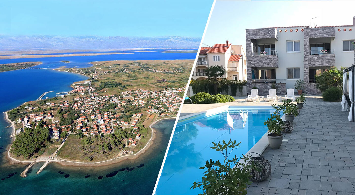 Apartmány Punta v Chorvátsku