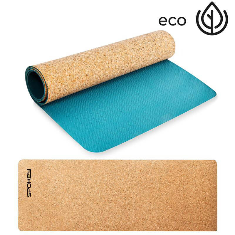 Spokey SAVASANA podložka na jógu - korková