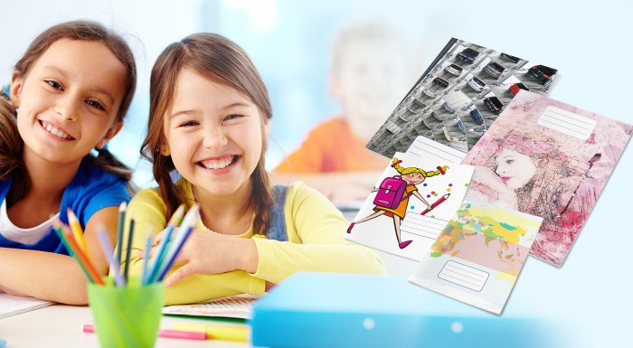 Školské zošity s parádnym dizajnom