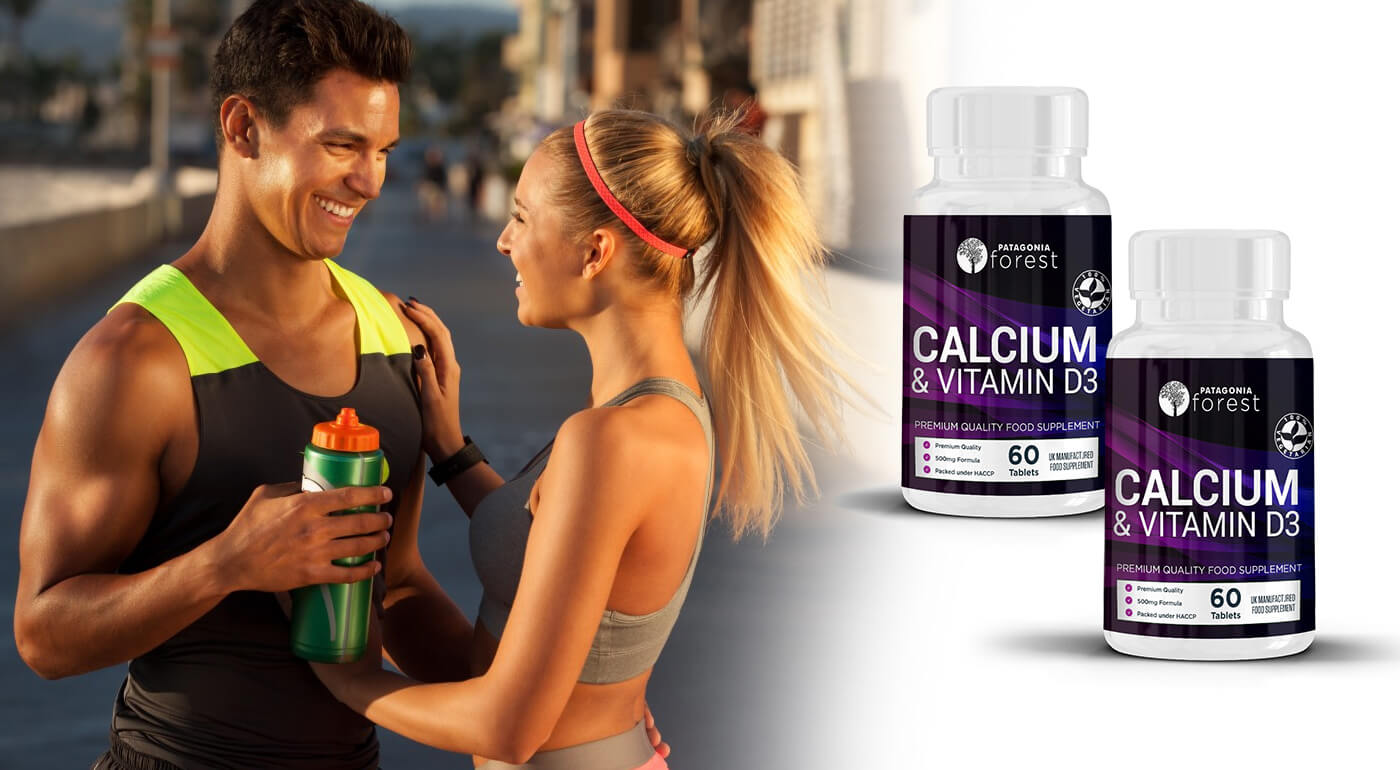 Calcium & Vitamín D3 pre zdravé zuby a kosti