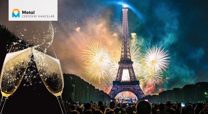 Silvestrovský Paríž na 4 alebo 5-dňovom zájazde