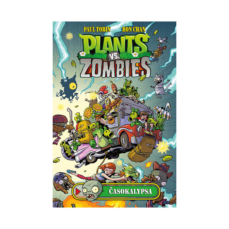 Detský komiks Plants vs. Zombies Časokalypsa (v slovenskom jazyku)