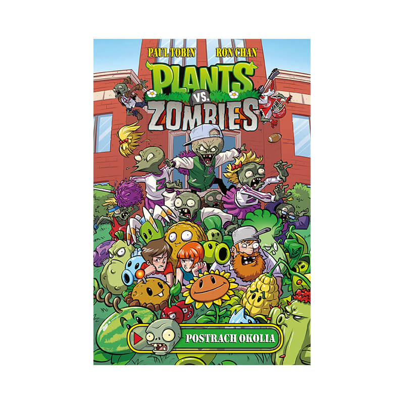 Detský komiks Plants vs. Zombies Postrach okolia (v slovenskom jazyku)