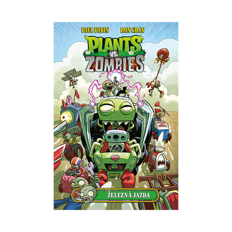 Detský komiks Plants vs. Zombies Železná jazda (v slovenskom jazyku)