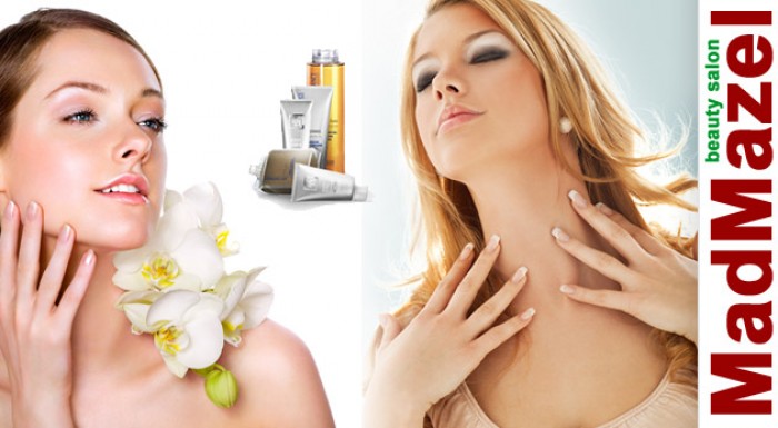 Ultrazvuková masáž tváre, krku a dekoltu prístrojom Ultra Set.