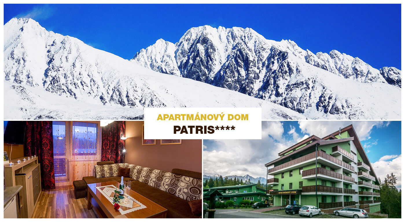Apartmánový dom Patris v Tatranskej Štrbe