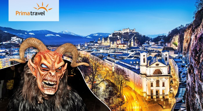 Najväčší beh čertov v Európe a adventný Salzburg