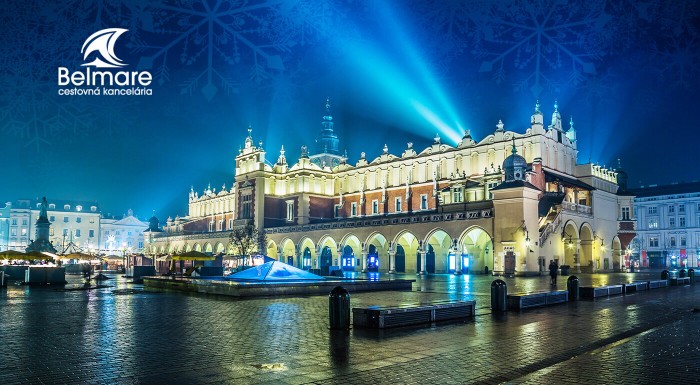 Predvianočný Krakov počas dvoch dní