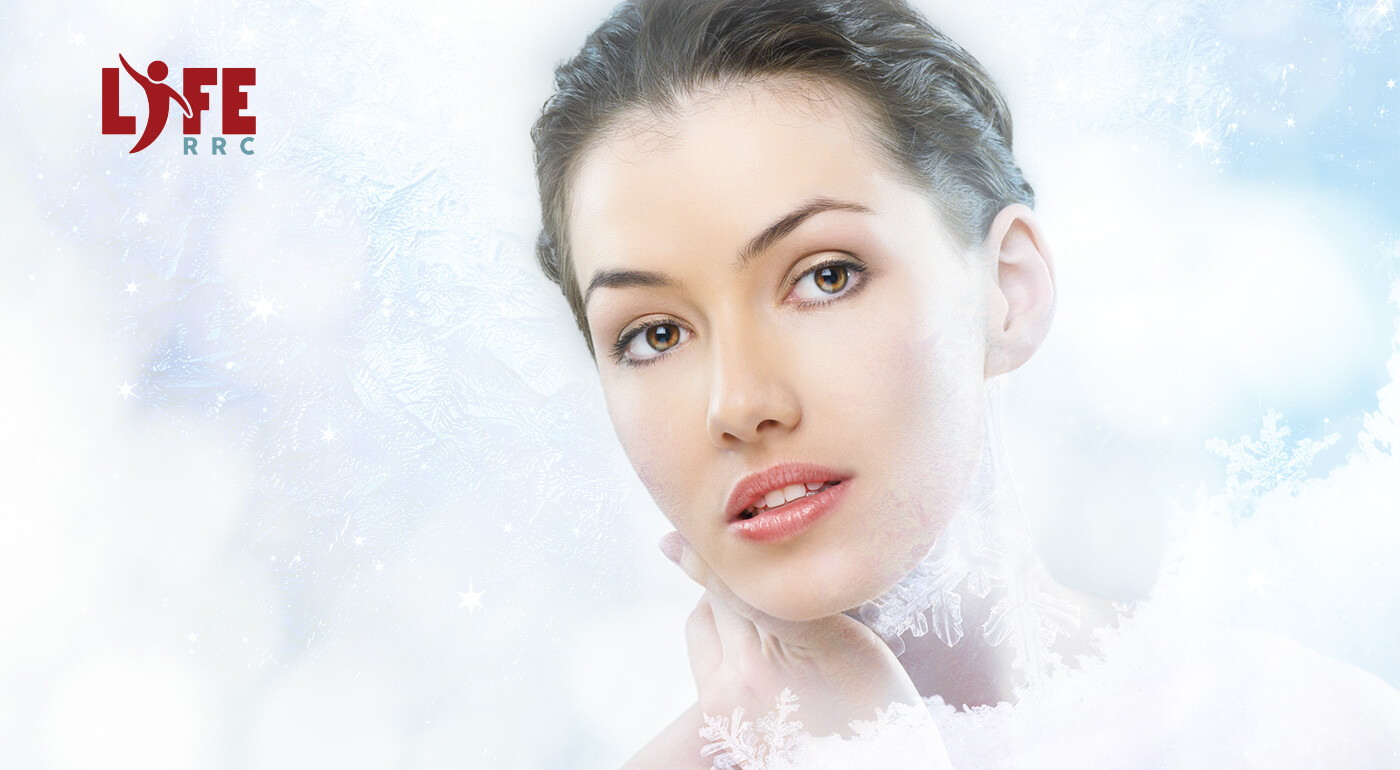 Kryoterapia tváre pre spevnenie a omladenie pleti