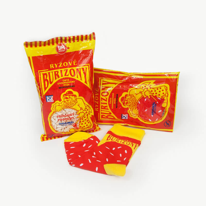 FunnySOX ponožky Burizony  - veľkosť 36-40