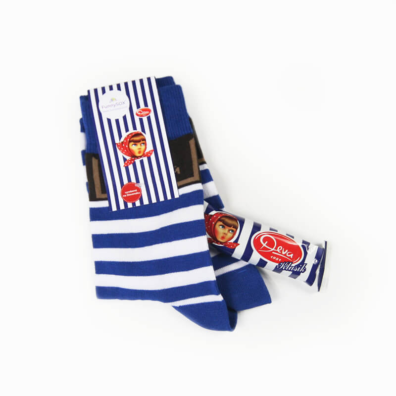 FunnySOX ponožky Deva pásikové- veľkosť 36-40