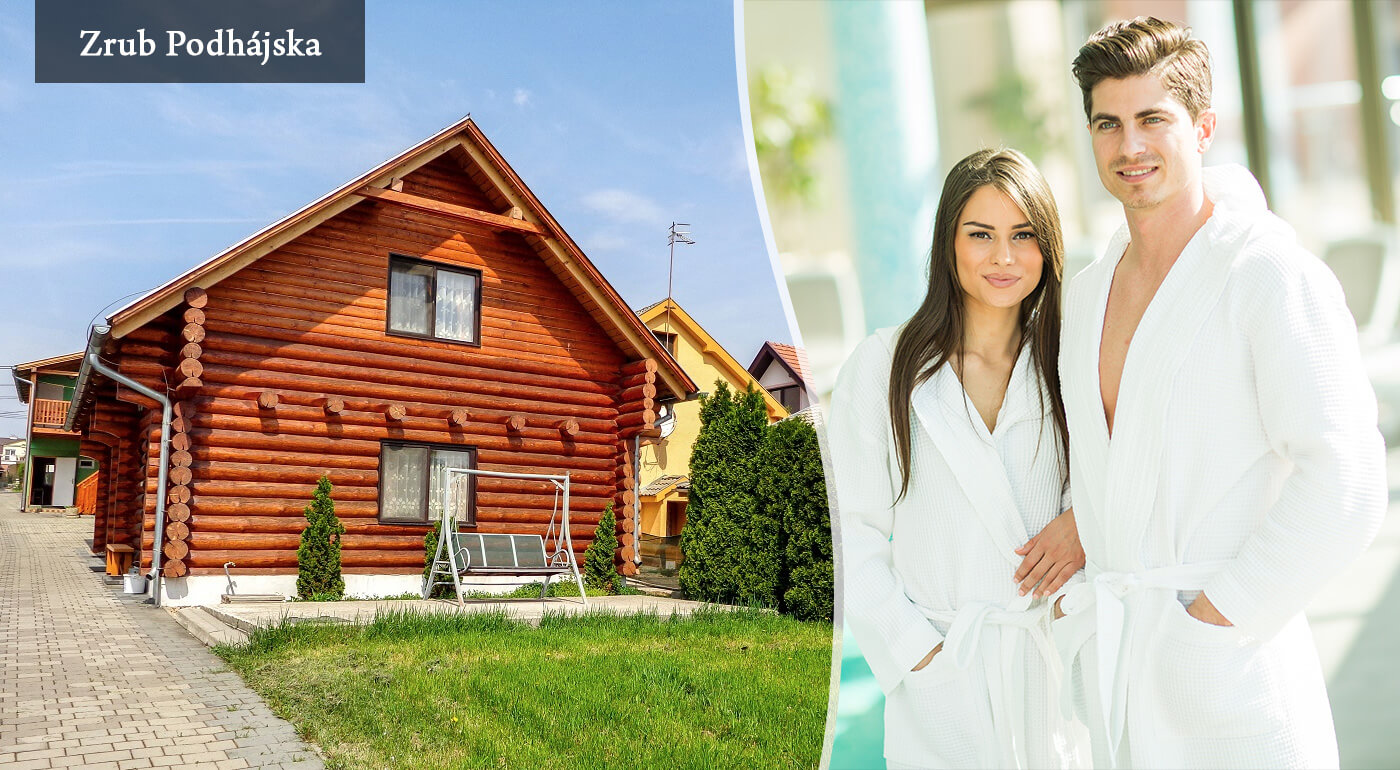 Rodinná dovolenka v zrube v Podhájskej