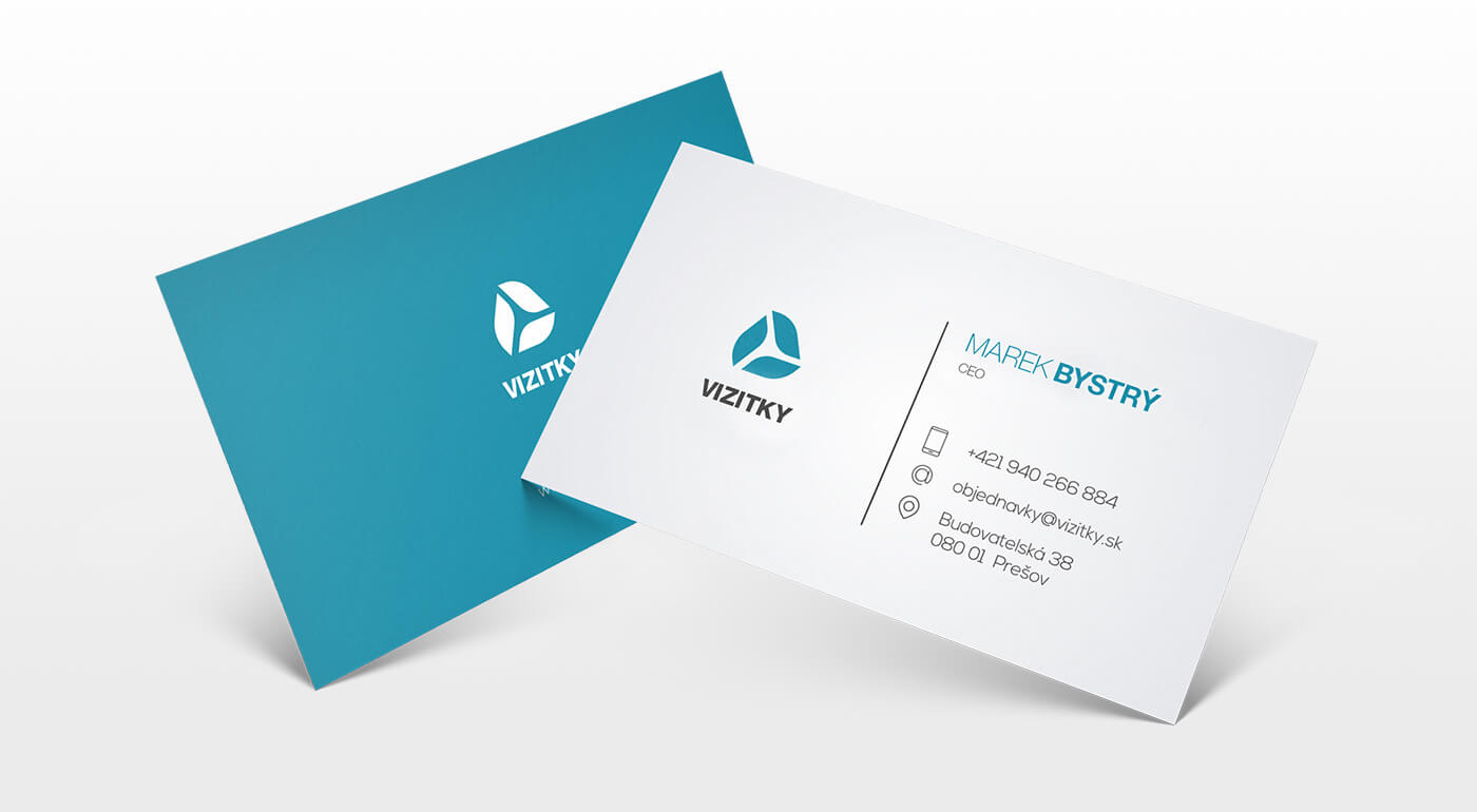Profesionálna tlač vizitiek - 40, 60, 100 ks