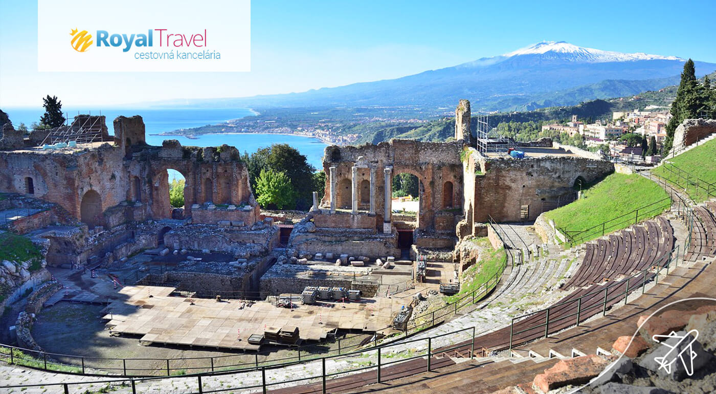Nádherná Sicília počas 4-dňového leteckého zájazdu