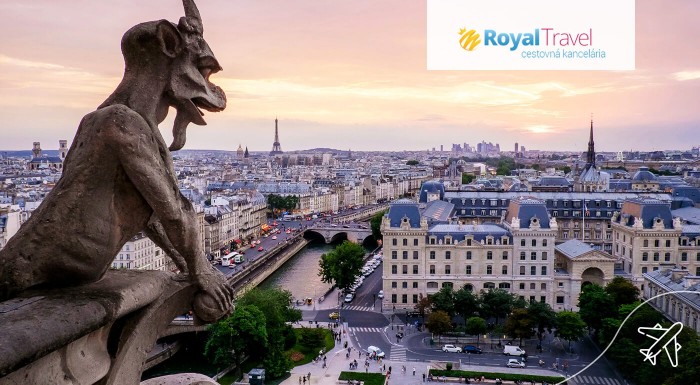 5-dňový letecký zájazd do Paríža