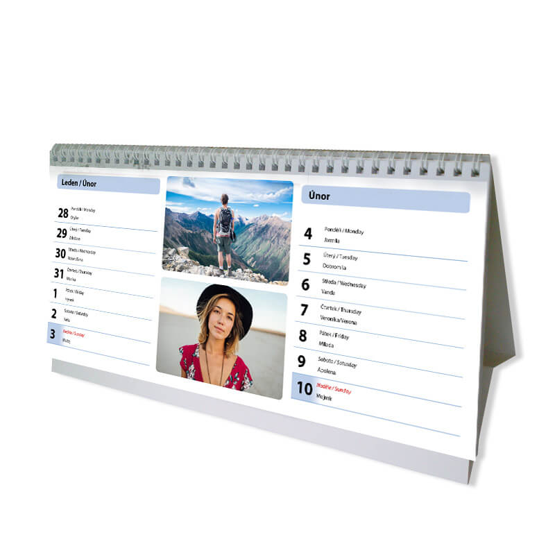 14- denný Stolový kalendár (S30)