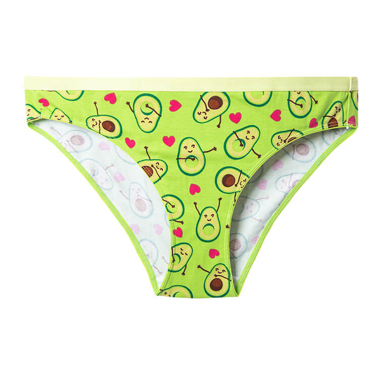 Dedoles dámske nohavičky Avokádová láska - veľkosť S