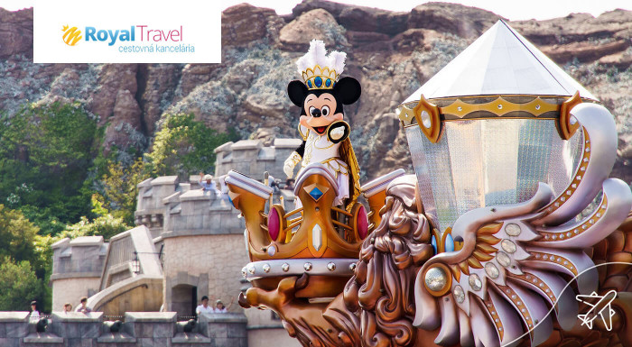 4-dňový letecký zájazd Paríž a Disneyland