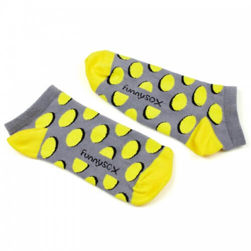 FunnySOX ponožky Jelouky nízke tmavé - veľkosť 36-40