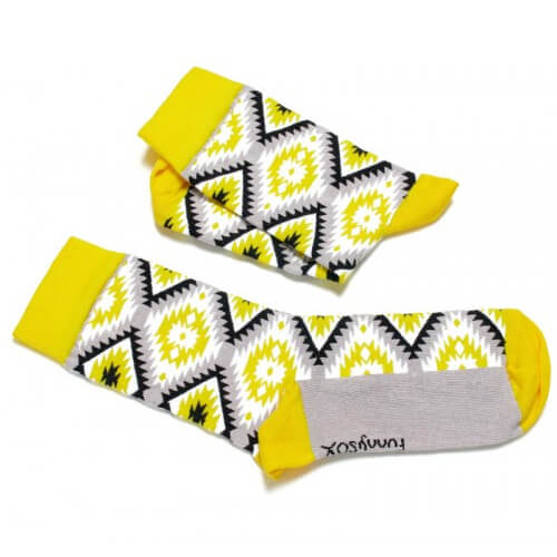 FunnySOX ponožky Indiánky Vinetú - veľkosť 36-40