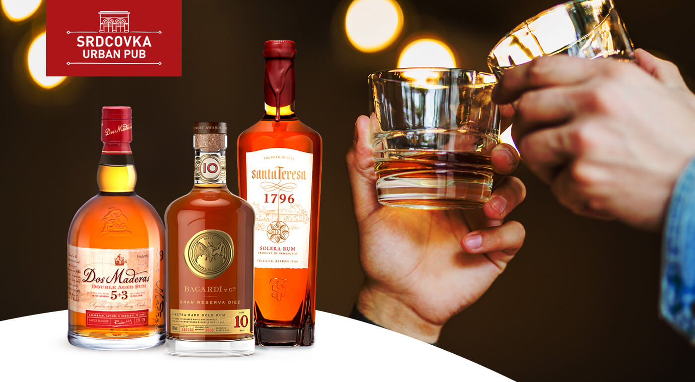 Rumová degustácia v Srdcovke