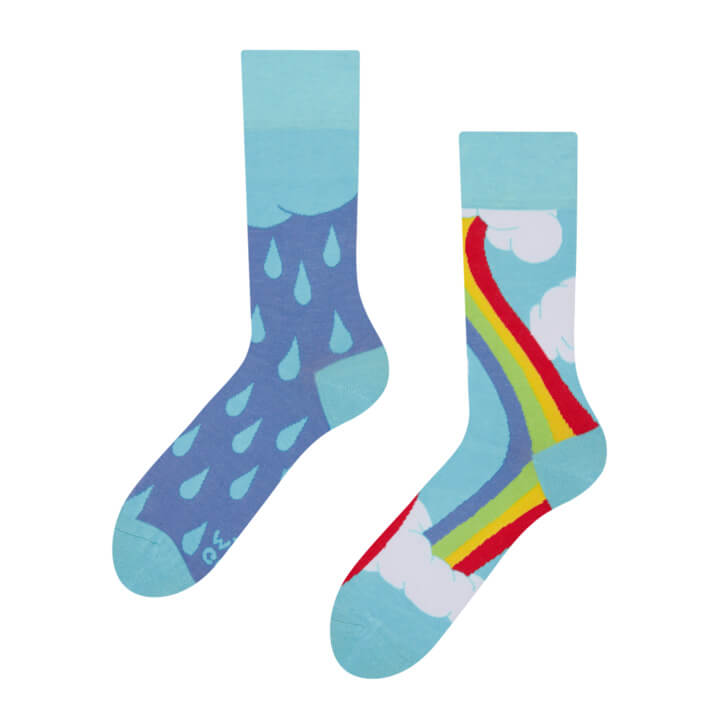 Good Mood ponožky Dúha - veľkosť 35-38