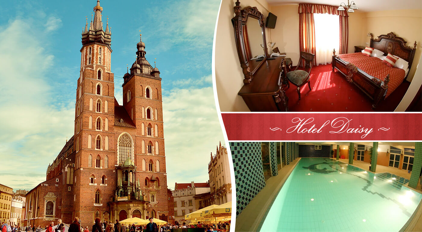Super pobyt v Krakove v Hoteli Daisy***