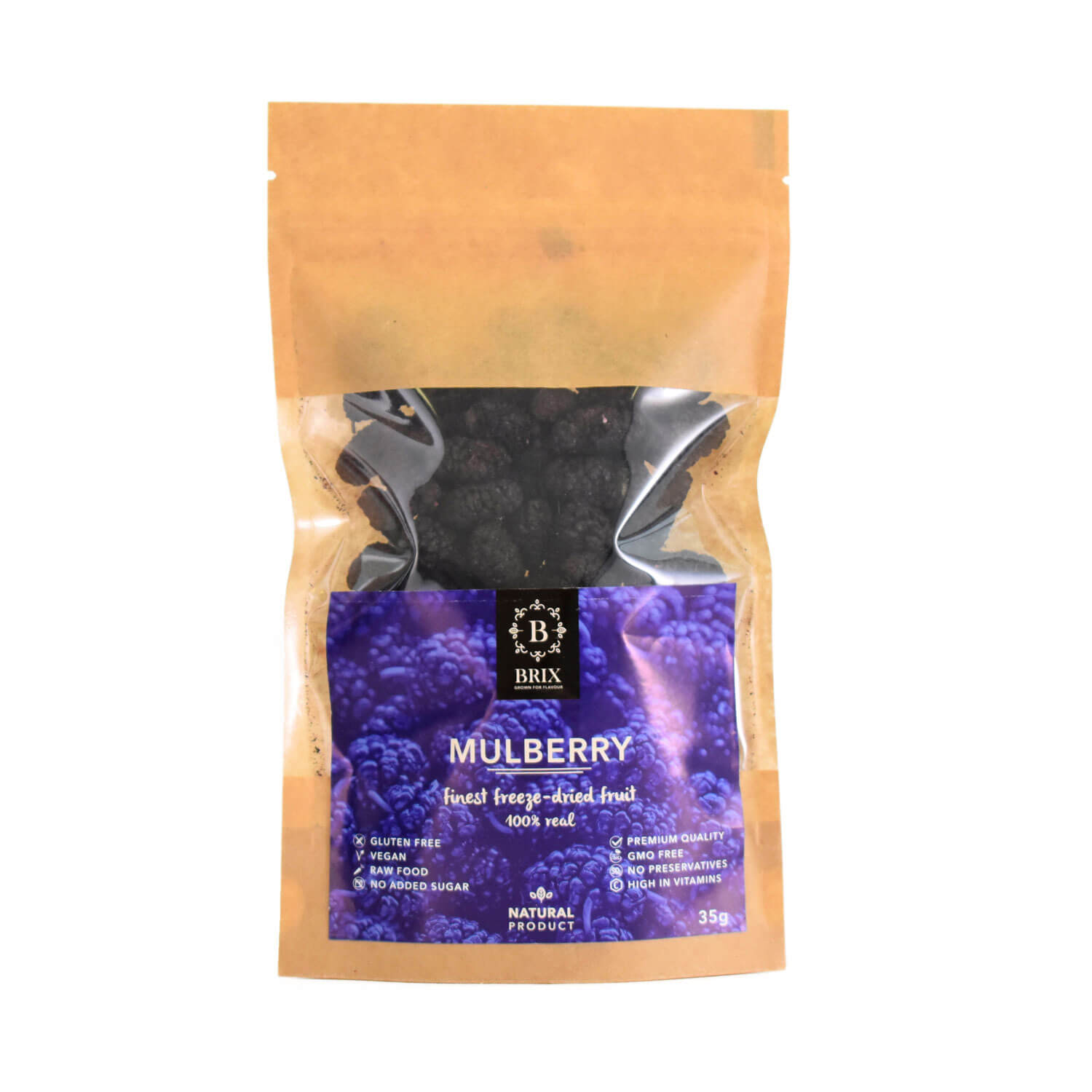 BRIX Mrazom sušená moruša 35 g