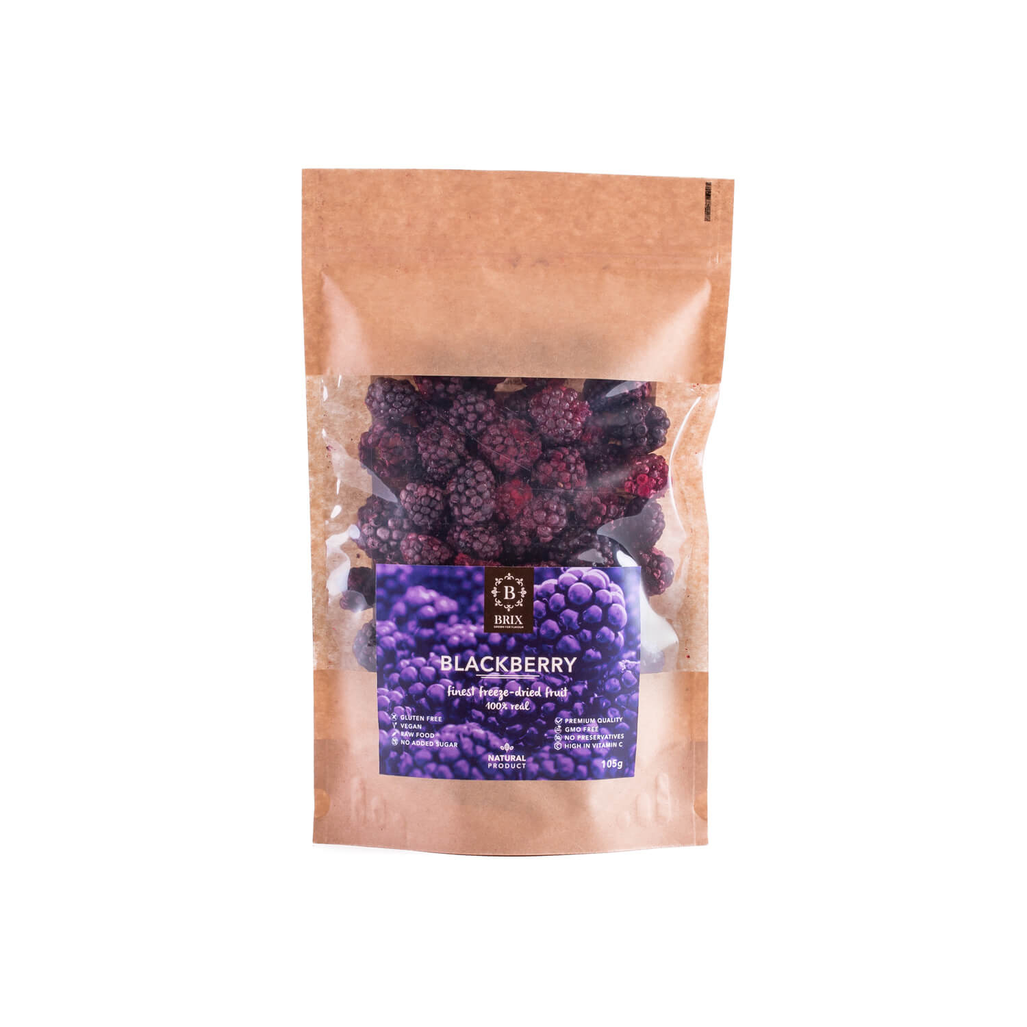 BRIX Mrazom sušená černica 105 g