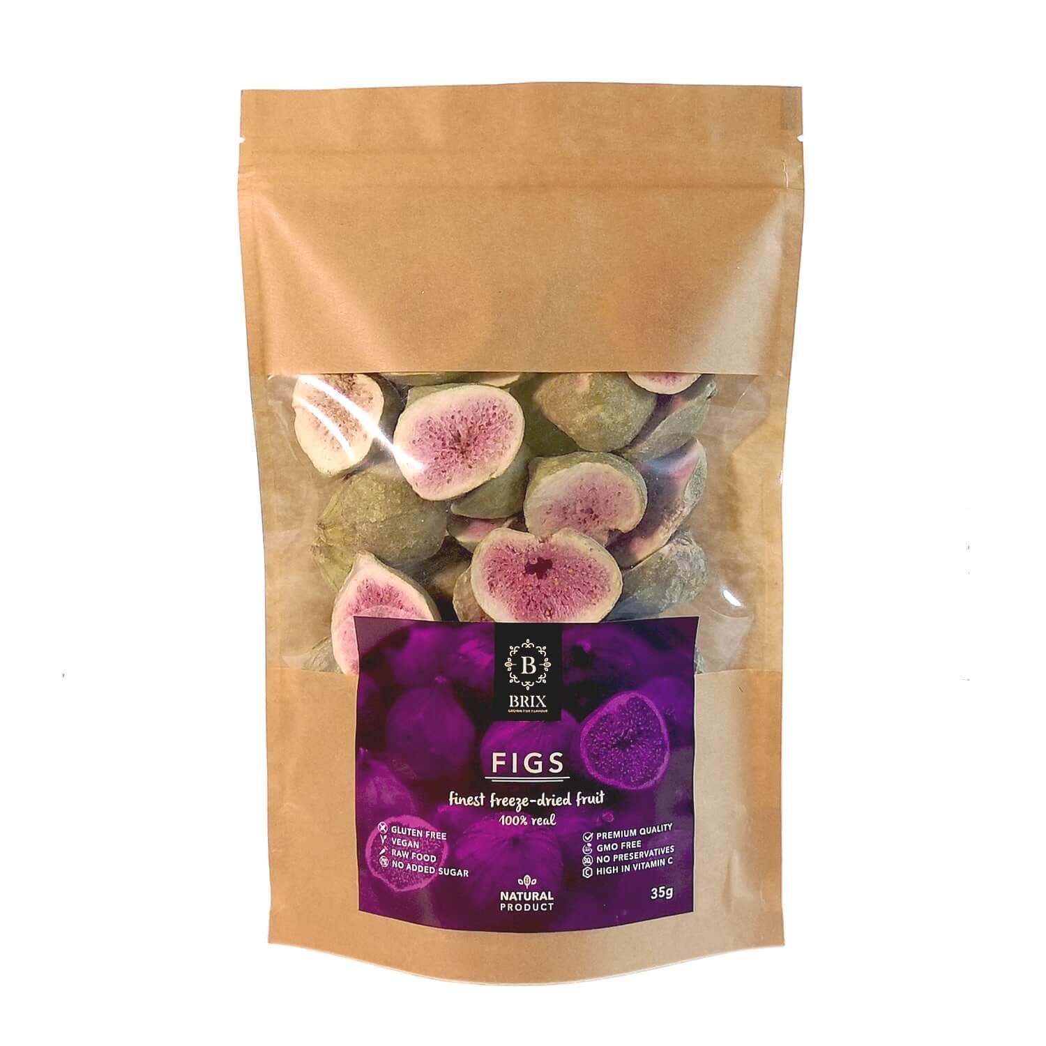 BRIX Mrazom sušená figa 35 g